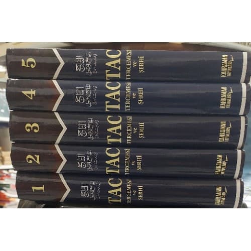 Tac Tercemesi ve Şerhi 5 Cilt Takım