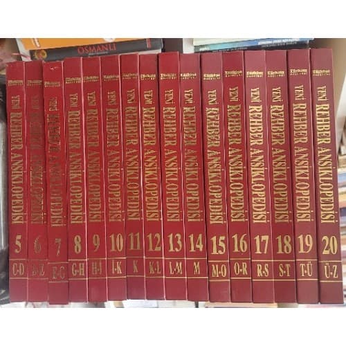 Yeni Rehber Ansiklopedisi ( 5.ciltten 20.cilde kadar var, ilk 4 cilt yok)
