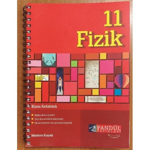 Pandül Yayınları 11 Sınıf FİZİK  DEFTERİ  KONU ANLATIMLI