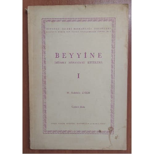 Beyyine Müsbet Maneviyat Etüdleri