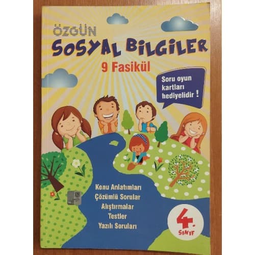 Özgün 4.Sınıf Sosyal Bilgiler Konu anlatımları Çözümlü Sorular 9 Fasikül