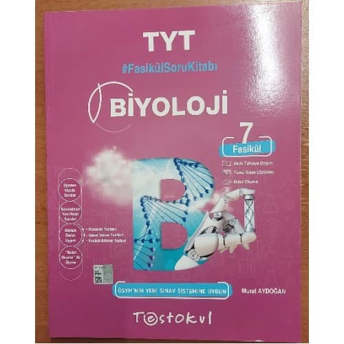 Testokul TYT BİYOLOJİ 7 Fasikül