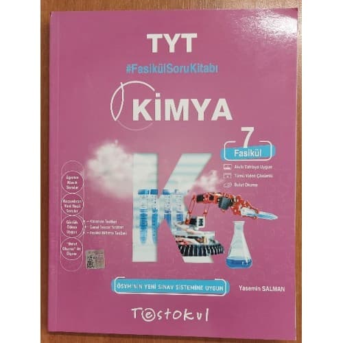 TestOkul TYT #Fasikül Soru Kitabı KİMYA (7. Fasikül)