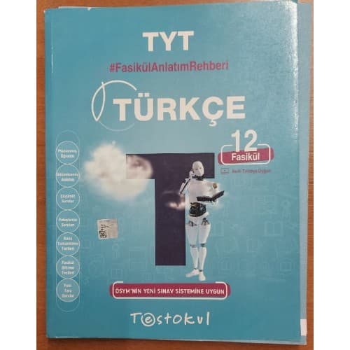 Testokul TYT Türkçe 12 Fasikül #FasikülAnlatımRehberi