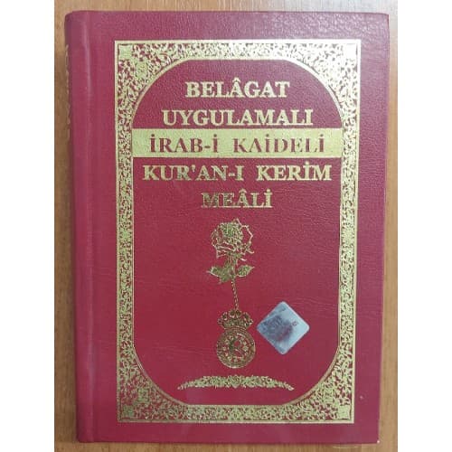 Belagat Uygulamalı İrab-i Kaideli Kur'an-ı Kerim Meali - Ciltli