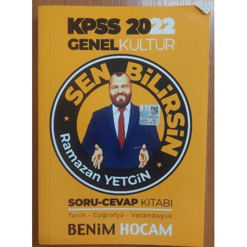 2022 KPSS Genel Kültür Sen Bilirsin Soru Cevap Kitabı