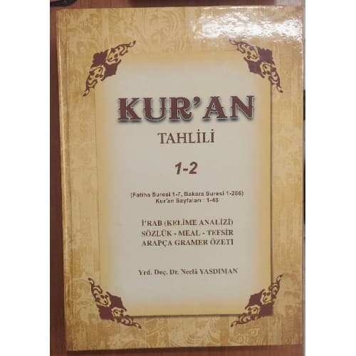 Kuran Tahlili 1-2 ve 5 (iki Cilt)