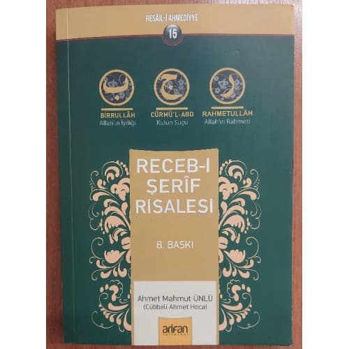 Receb-i şerif Risalesi