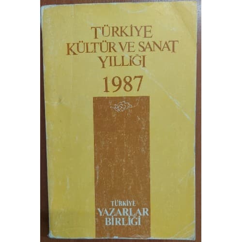 Türkiye Kültür ve Sanat Yıllığı 1987