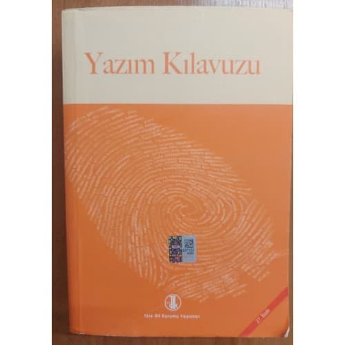 Yazım Kılavuzu - Türk Dil Kurumu