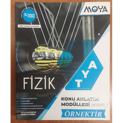 Moya Yayınları AYT fizik konu anlatım modülleri (KAM)