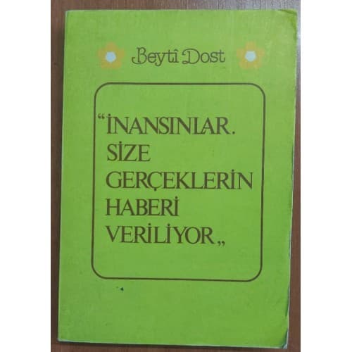 İNANSINLAR SİZE GERÇEKLERİN HABERİ VERİLİYOR