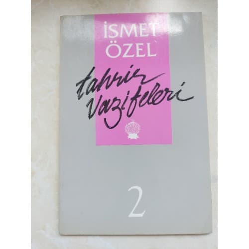 TAHRİR VAZİFELERİ-2 VE 3.KİTAP
