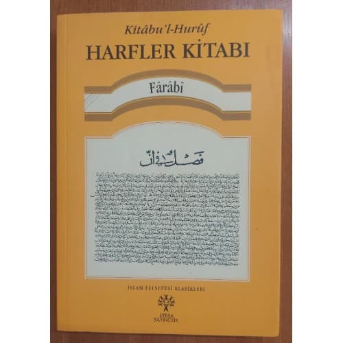 Kitabu'l Huruf Harfler Kitabı