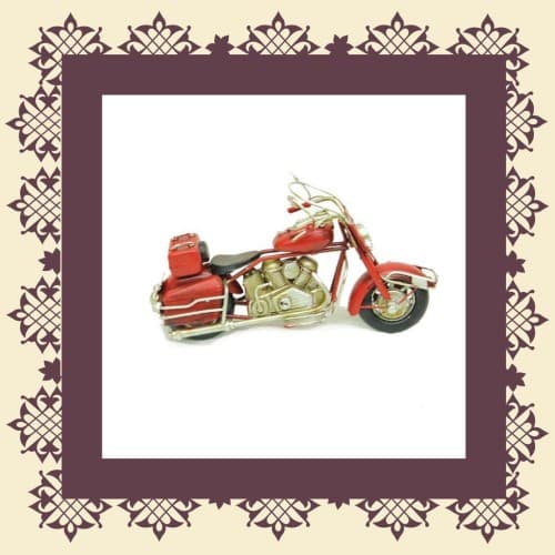 EL YAPIMI METAL MOTOSİKLET MAKETİ